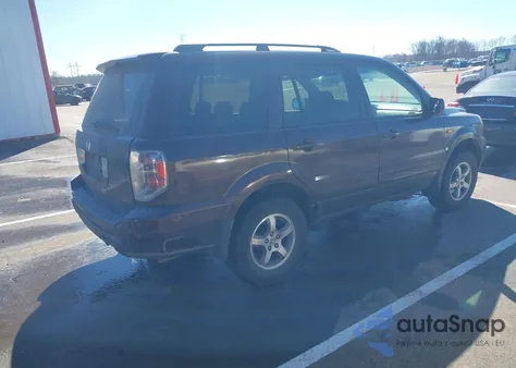2007 Honda Pilot Ex из США, поврежденный, VIN 5FNYF28447B030148